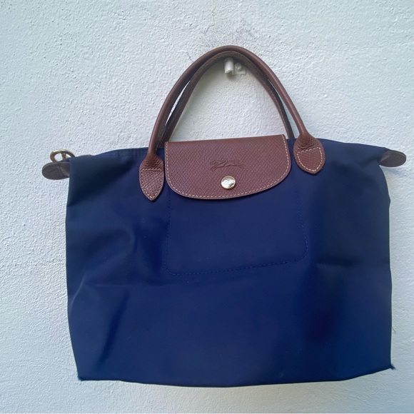 Longchamp Le Pliage Type S in Navy Blue - Picture 1 of 6